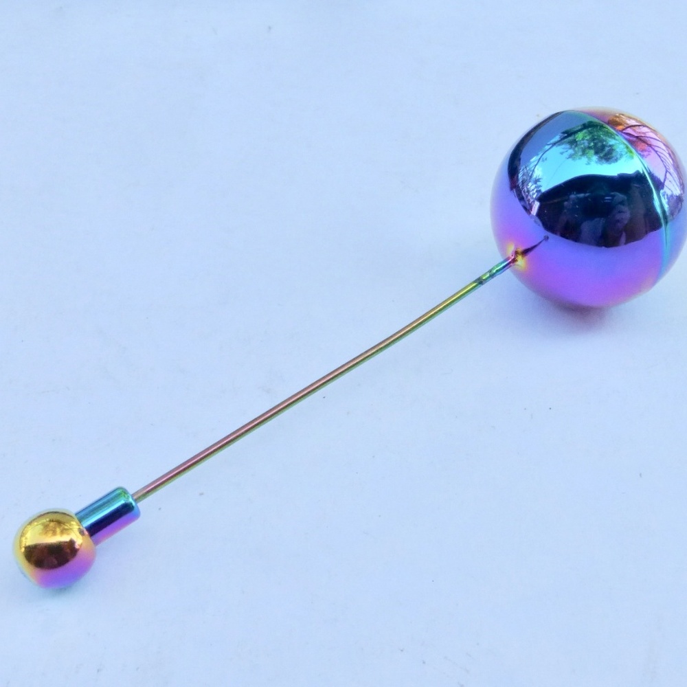 Trina Turk Psychedelic Ball Stick Pin Brooch